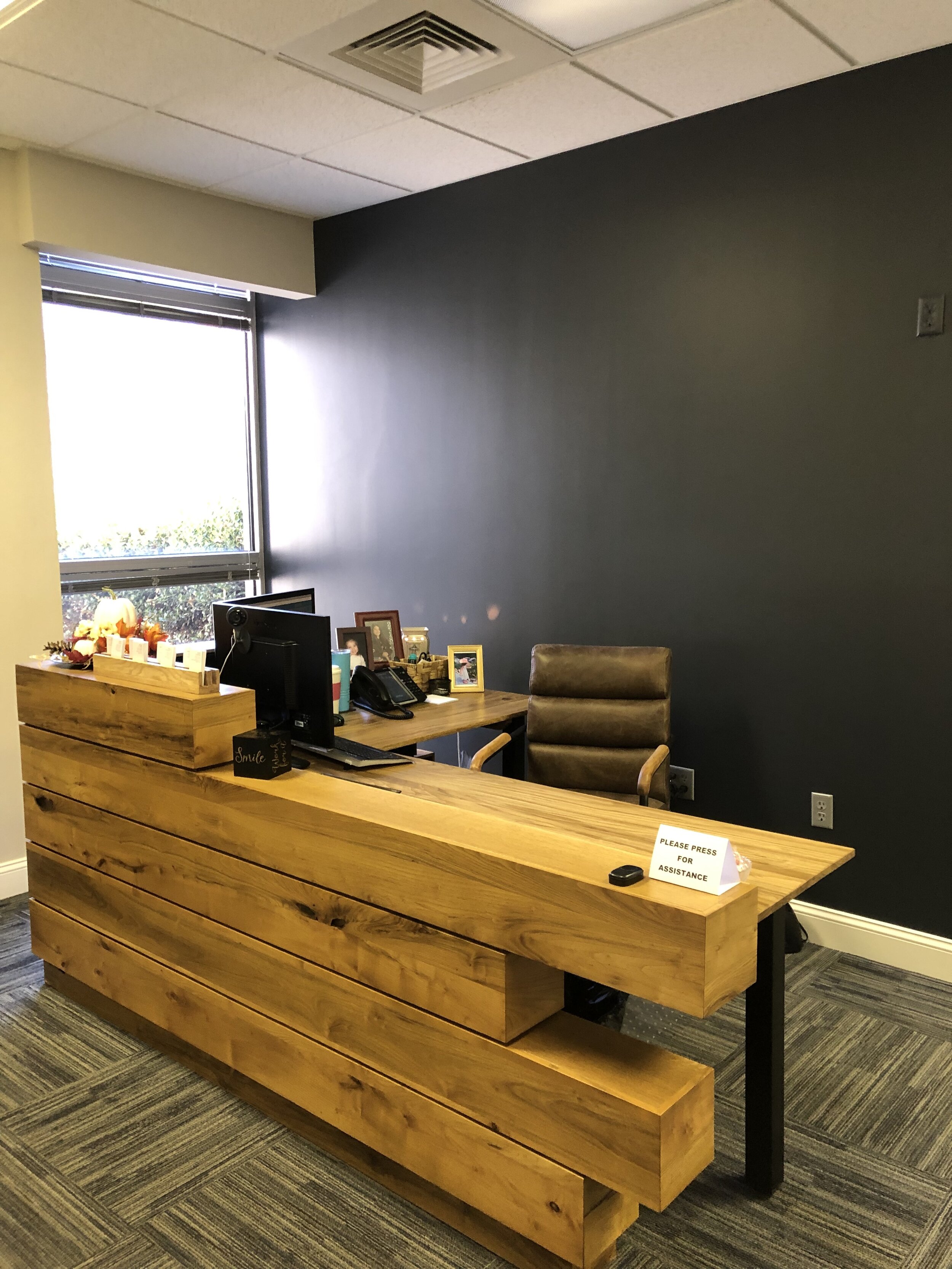 Locust Reception Desk