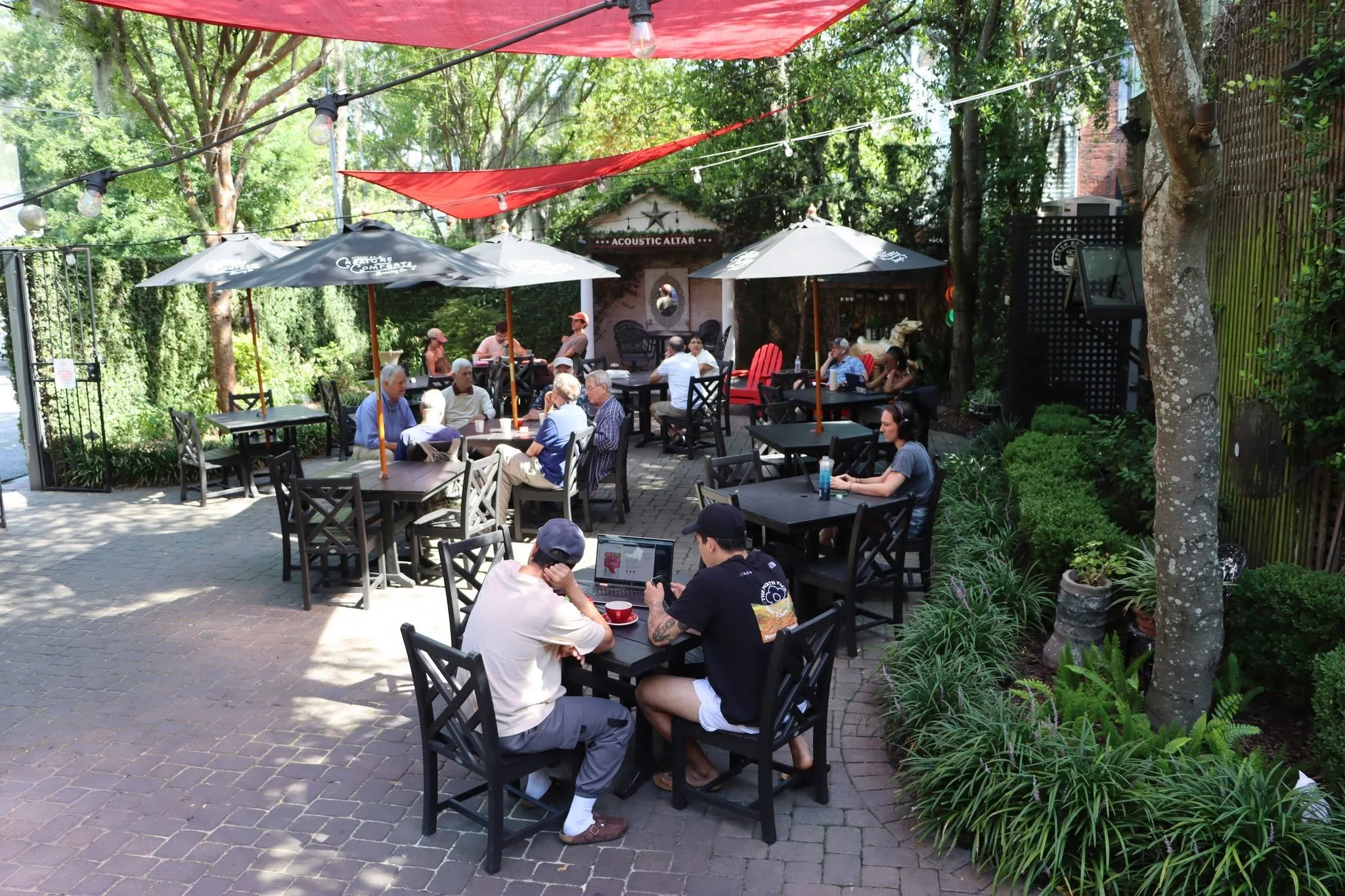 ☕️✨ Treat yourself to a little magic in a mug at Foxy Loxy Cafe! Whether you're starting your day or winding it down, we've got the perfect pour waiting for you. Come sip, relax, and enjoy the cozy vibes. You deserve it. 💛 
 
#savannahga #visitsavan