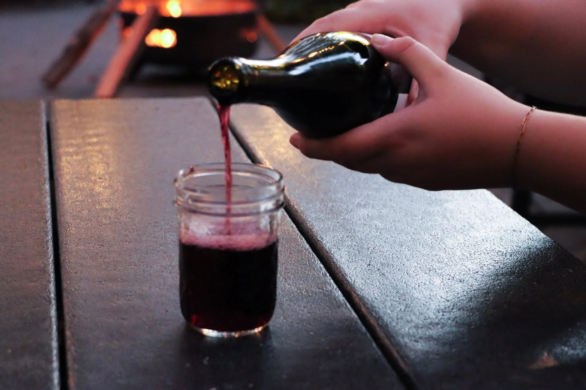 Join us every Saturday from 6&ndash;9 PM for Fire &amp; Wine Saturdays.

🍷 Half-priced bottles of wine
🔥 Cozy fire pits in the courtyard
🍫 Complimentary marshmallows + s&rsquo;mores kits available for purchase

Gather your friends and make it a ni