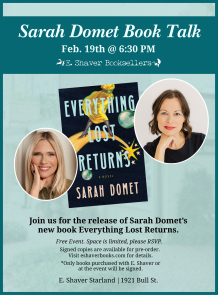 E. Shaver Starland: Sarah Domet Book Talk