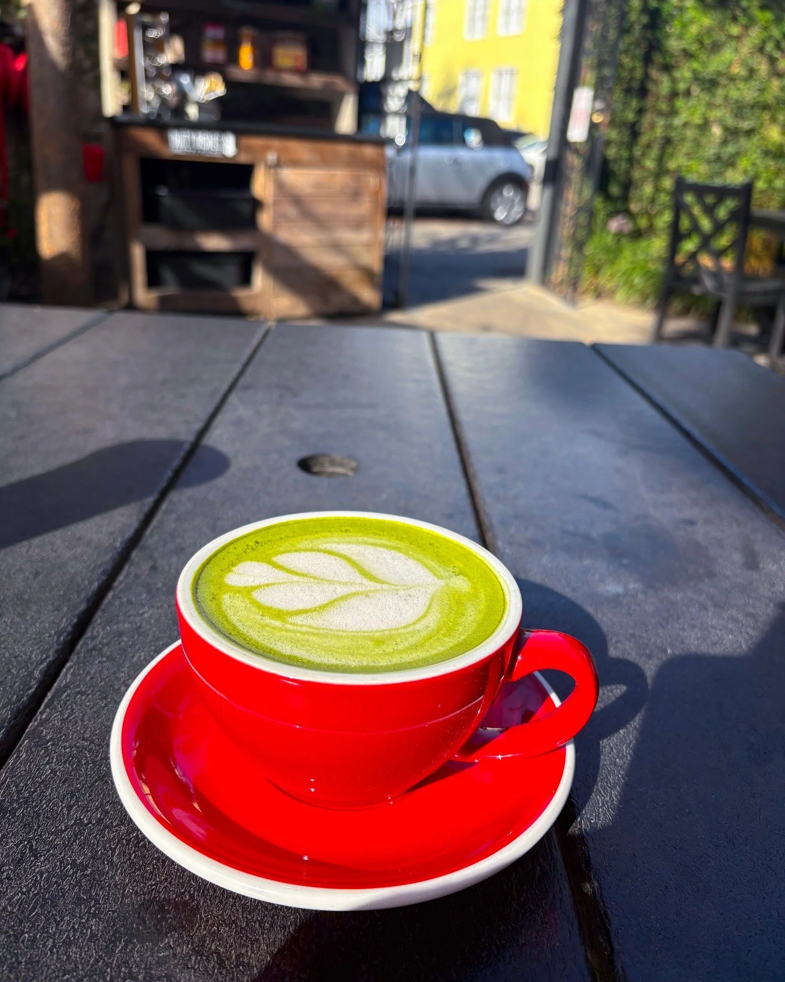 A little green moment for your Monday 🍃

Matcha Monday hits different when it&rsquo;s hot or iced&mdash;and just $2 in the cafe.

Let&rsquo;s keep things chill and sip something vibrant.

#MatchaMonday #KeepItGreen #FoxyLoxyCafe #SavannahEats #CafeV