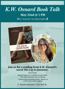 E. Shaver Starland: Book Talk with K.W. Oxnard