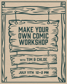 E. Shaver Starland: Make Your Own Comic Kids Workshop