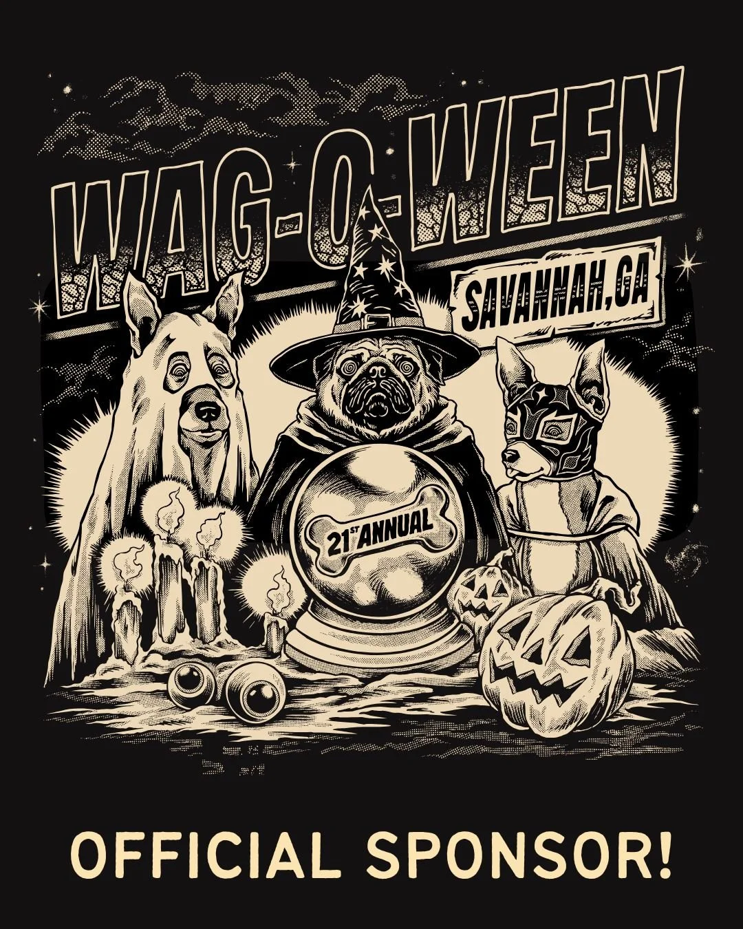 We're excited to be a treat stop during @wagoweensavannah Oct. 24-25! 🐾🎃

Bring your four-legged friends and join the fun as Downtown and the Starland District transform into the most dog-friendly celebration of the season. From doggie trick-or-tre