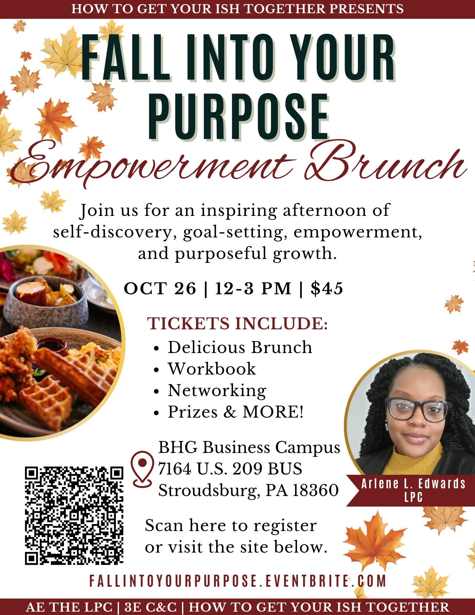 Fall Into Your Purpose: A Women's Empowerment Brunch Workshop