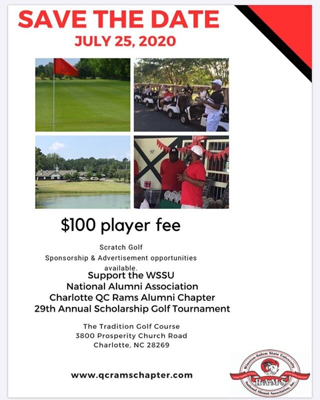 Calling all golfers and business owners! Support our 29th annual golf tournament on July 25th. Tag your favorite golfer below! 🏌️ Registration link in bio. DM if you&rsquo;re interested in being a sponsor.
#WSSUAlumni #Fundraiser #scholarshipopportu