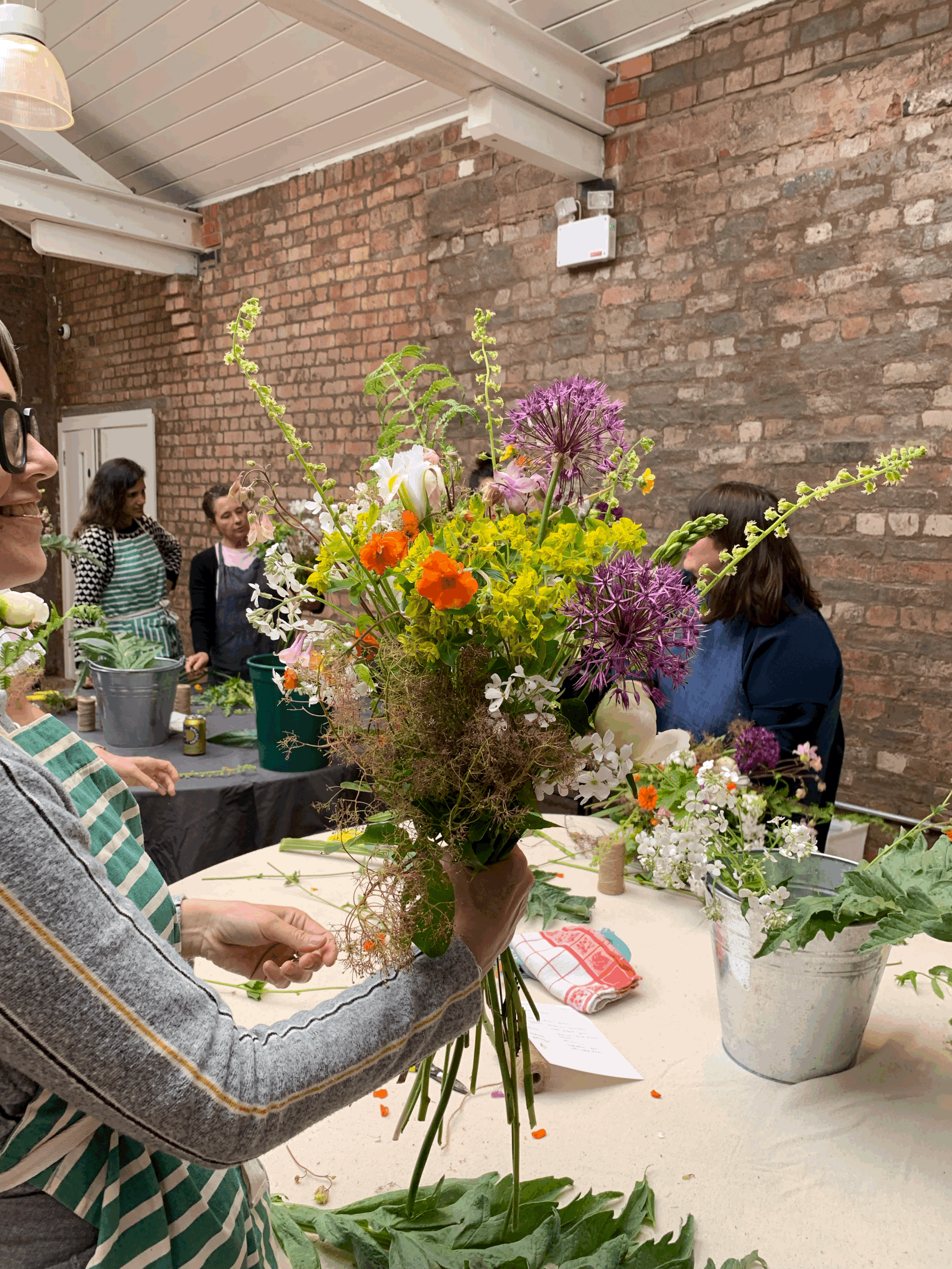 Spring bouquet workshop - May 10th