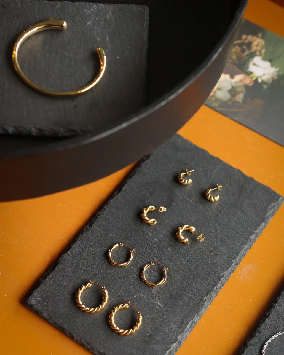 We're thrilled to now be stocking jewellery by Manchester based design studio @nordic_muse ... timeless, contemporary pieces to fit everyone's style and add some understated elegance to your look this season. We love the twisty, organic shapes of the
