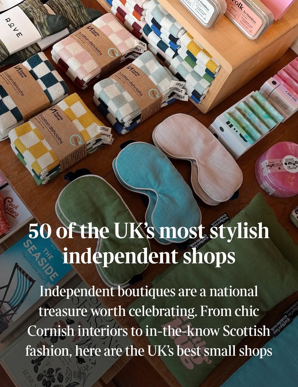 What an ever so lovely surprise this week. 
I am beyond grateful to @karendacre and @thetimes for including us amongst such wonderful stores, hugely hopeful it will signpost more like minded folks to our door (virtual and/or actual) maybe even herald