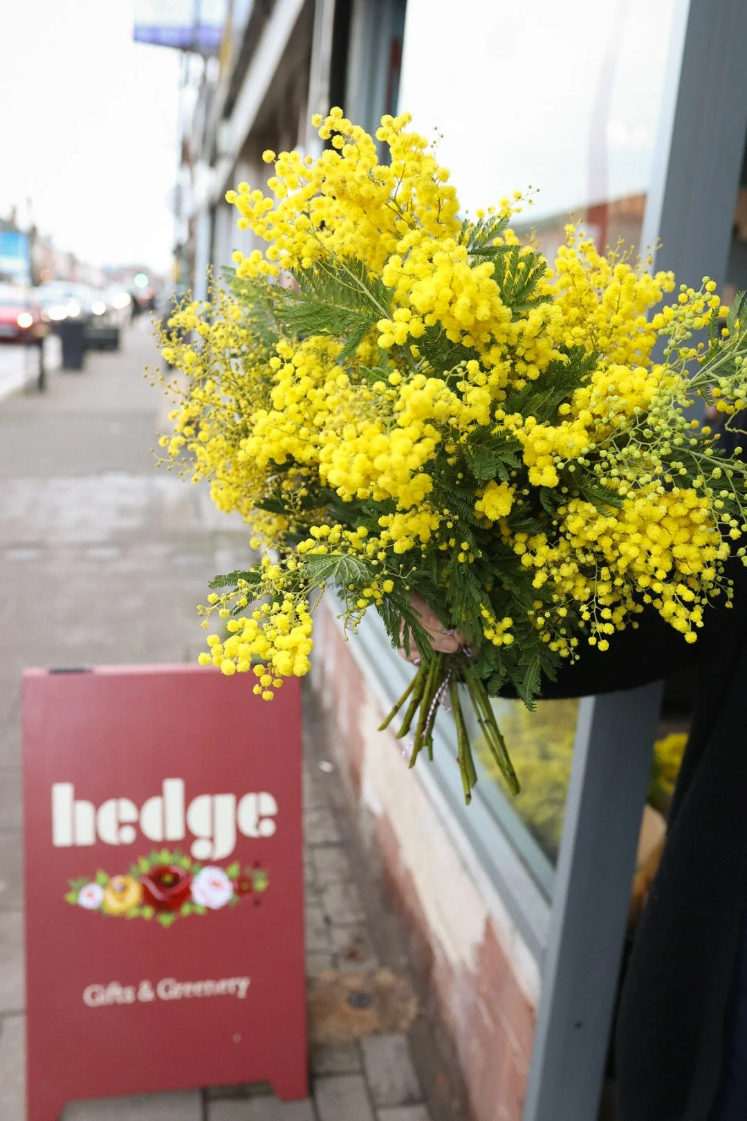 Saturday at hedge and it's the last day of January, my gosh hasn't it been a long one! If you need something to cheer you up - a reward for getting though the month, we've got bunches of mimosa, double headed tulips, wardrobe essentials and incredibl