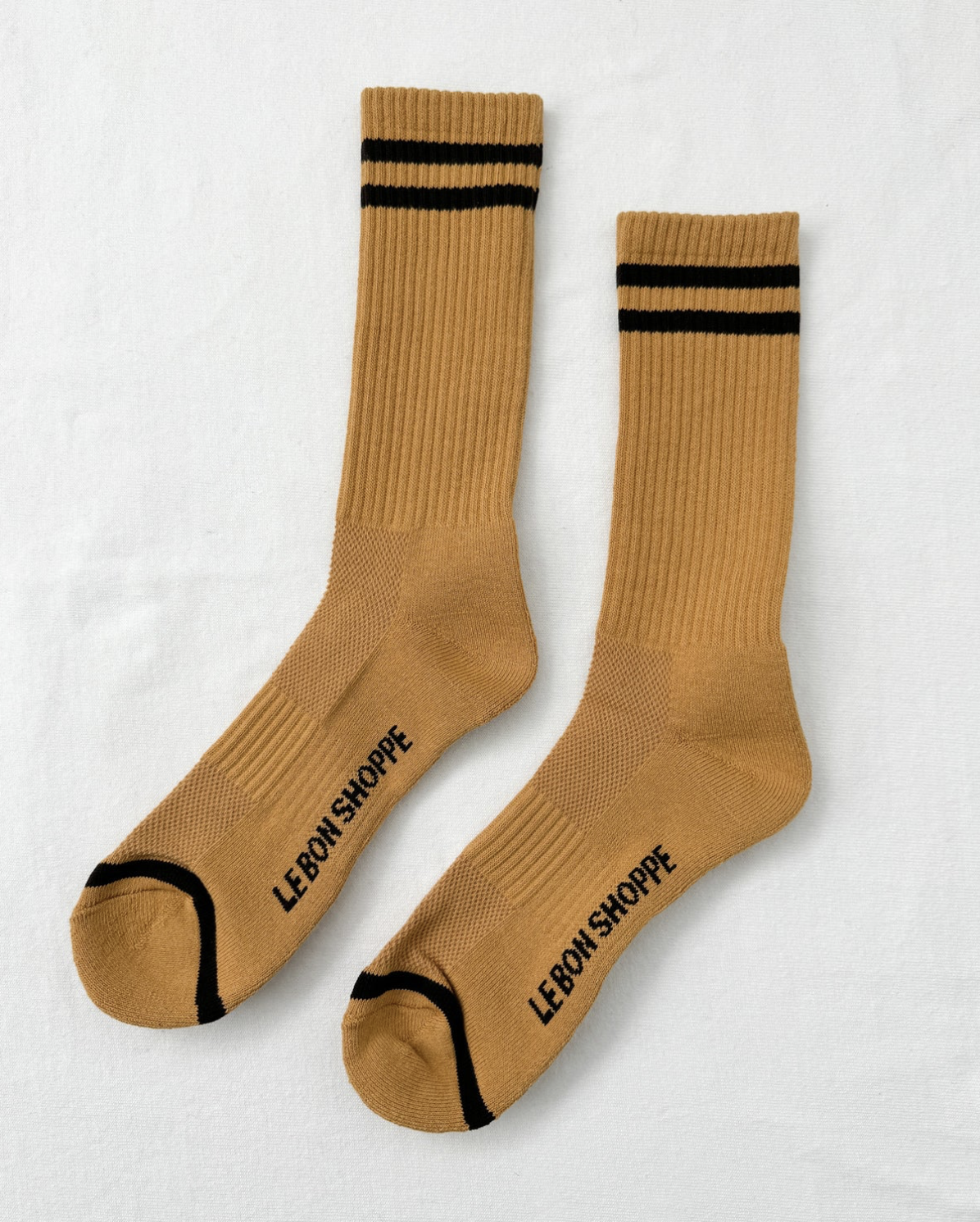extended boyfriend socks by le bon shoppe