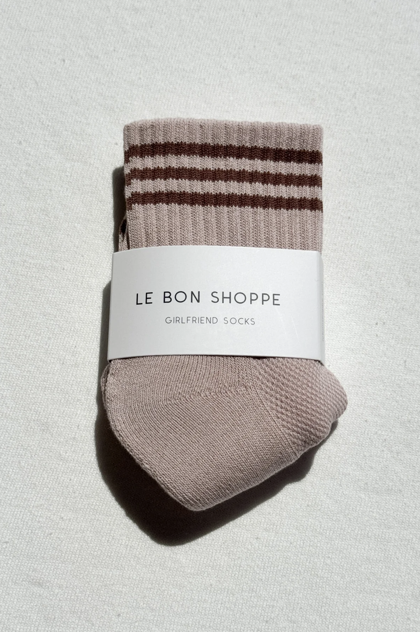 girlfriend socks by le bon shoppe