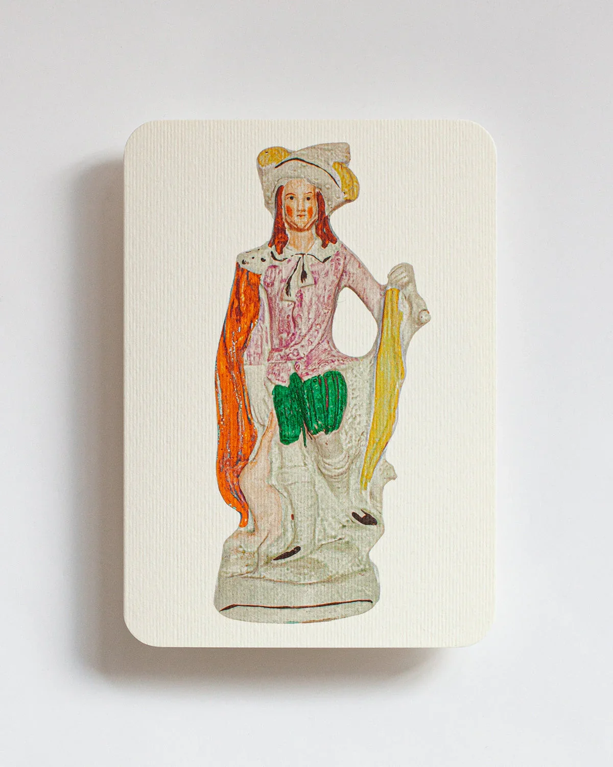 'the dandy' Staffordshire card by Canonbury press