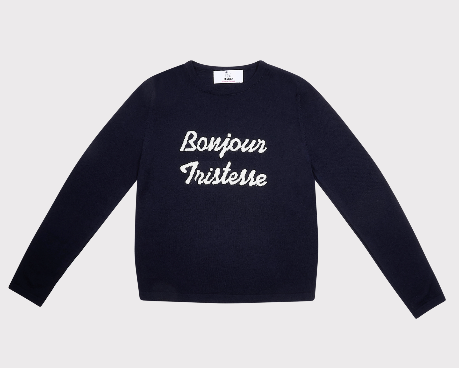 Bonjour Tristesse | Navy & Ecru by Hades
