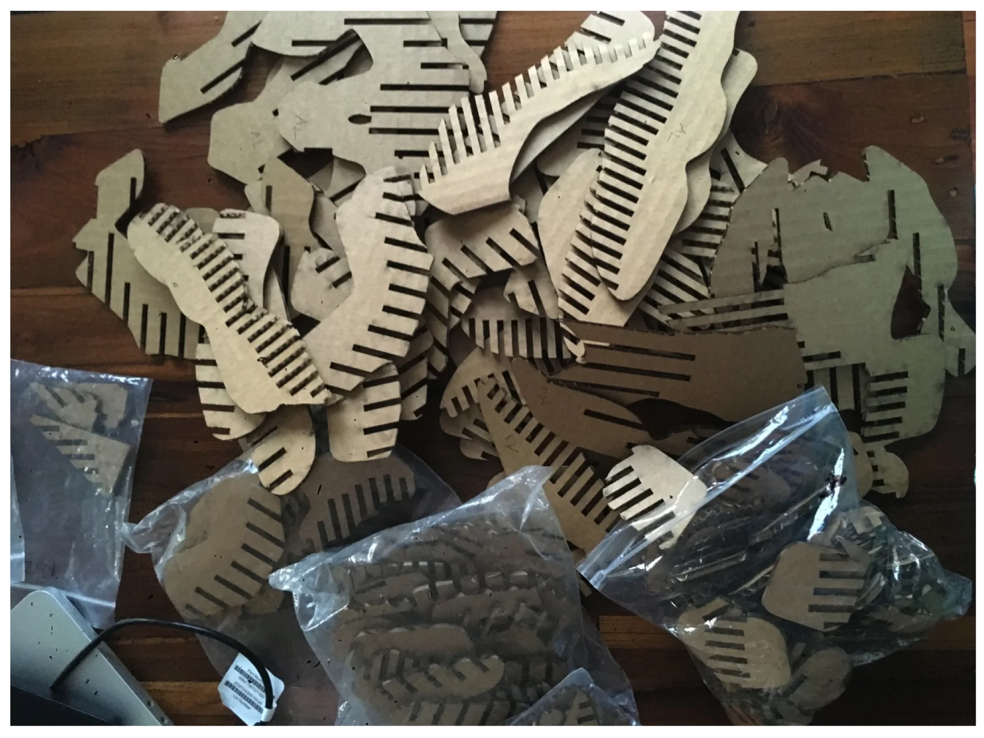 Laser cut parts