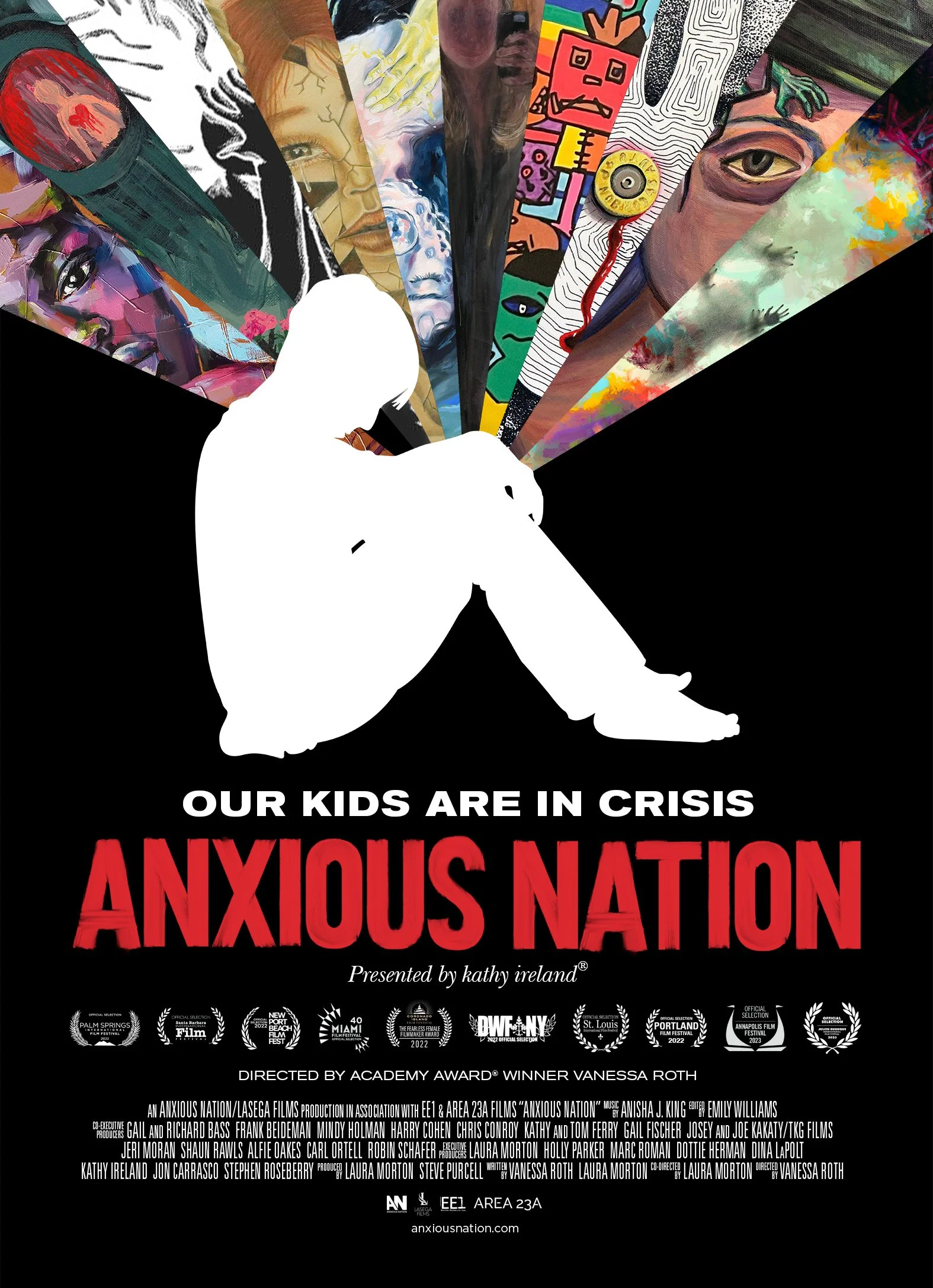 Anxious Nation (2022), Directed by Laura Morton & Vanessa Roth. Original Score composed by Anisha J. King.
