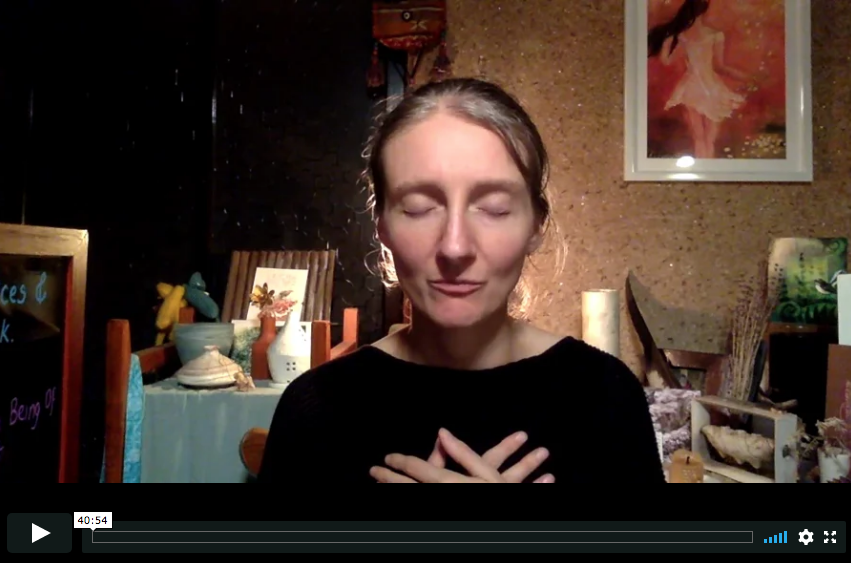 2019-08-20 Julia Greef, Sending the Energy of Love Around the World