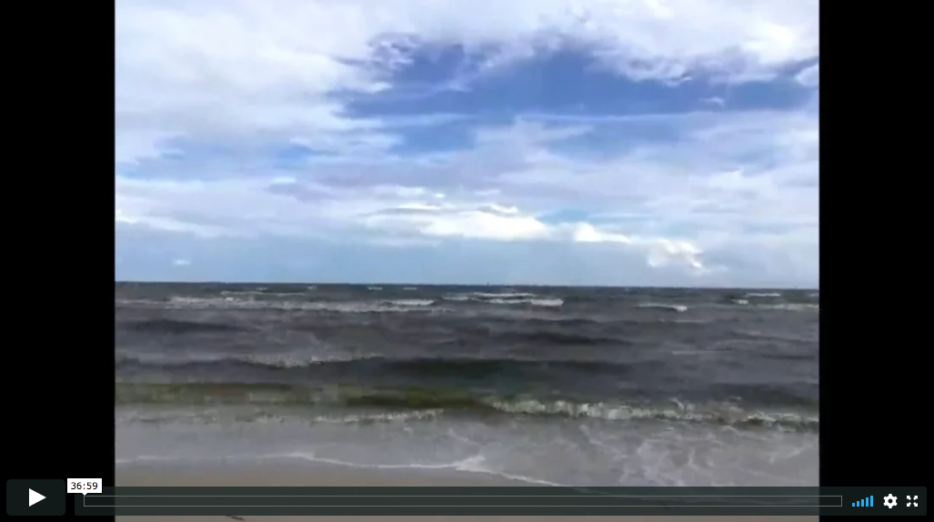 2019-10-06 Ocean Meditation with the Gulf Of Mexico