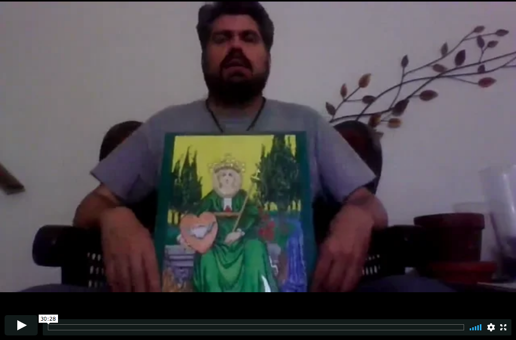 2019-11-17 Steve Payne, Tarot Meditation #4 of 22