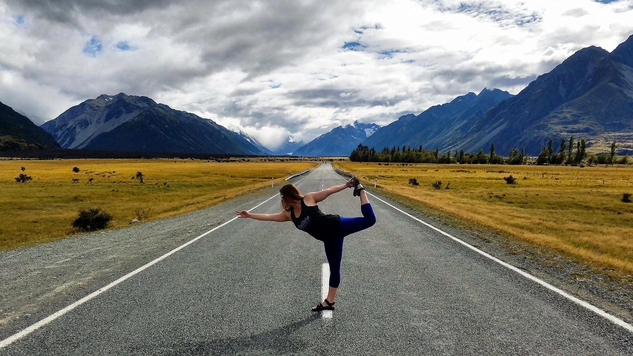 I'm back from New Zealand and I am ready to get my yoga on!
