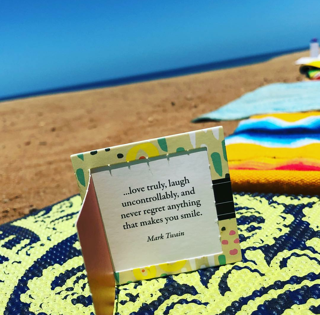 Finding peace in taking risks