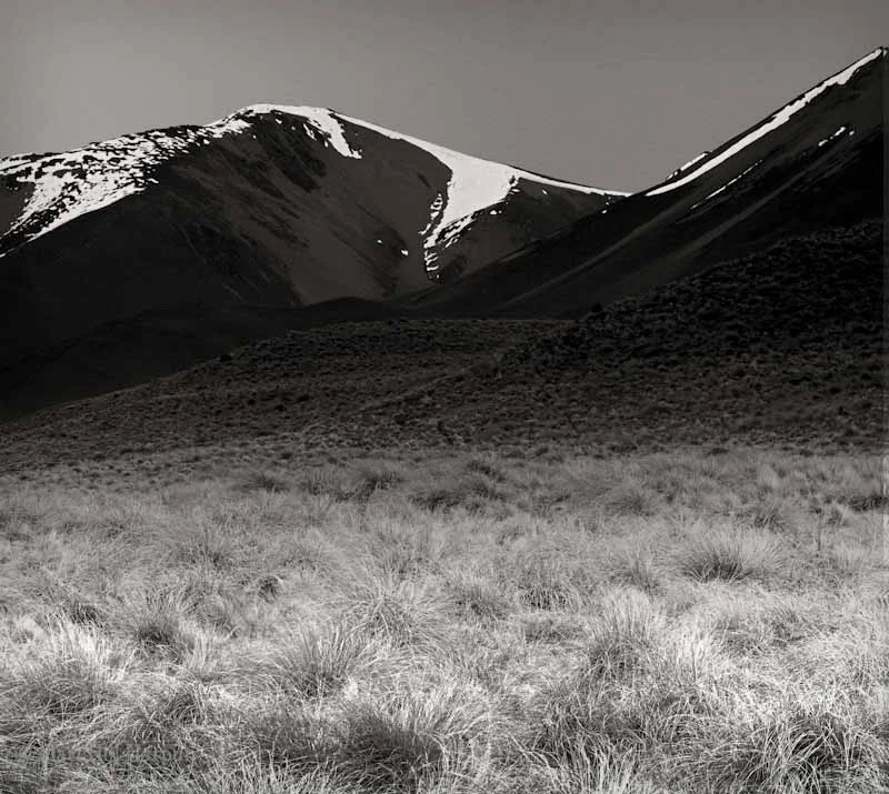 Snowline above Butler Downs