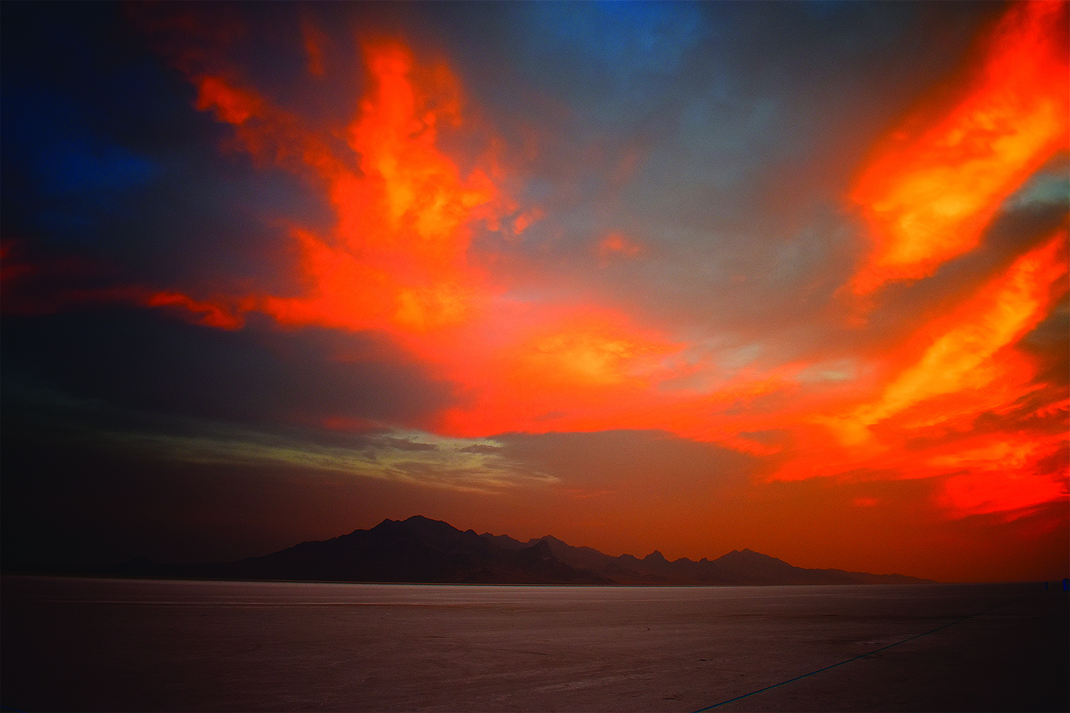 Photo of Bonneville Salt Flats by B. Lane Johns