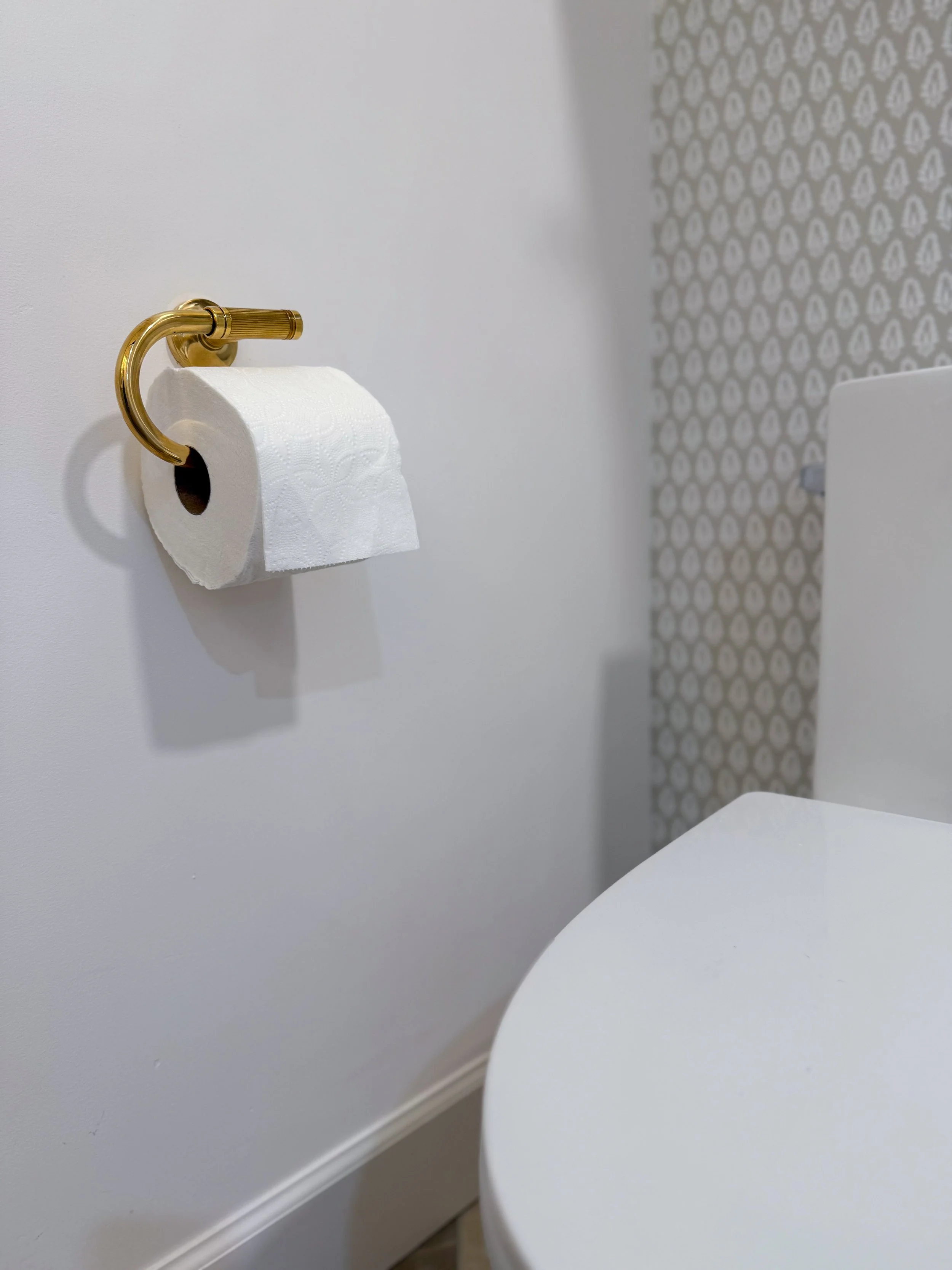 guest bathroom remodel, bathroom renovation reveal, full bathroom remodel before and after, small bathroom renovation ideas, luxury guest bathroom, French country bathroom design, Parisian style bathroom, patterned bathroom design, checkered tile