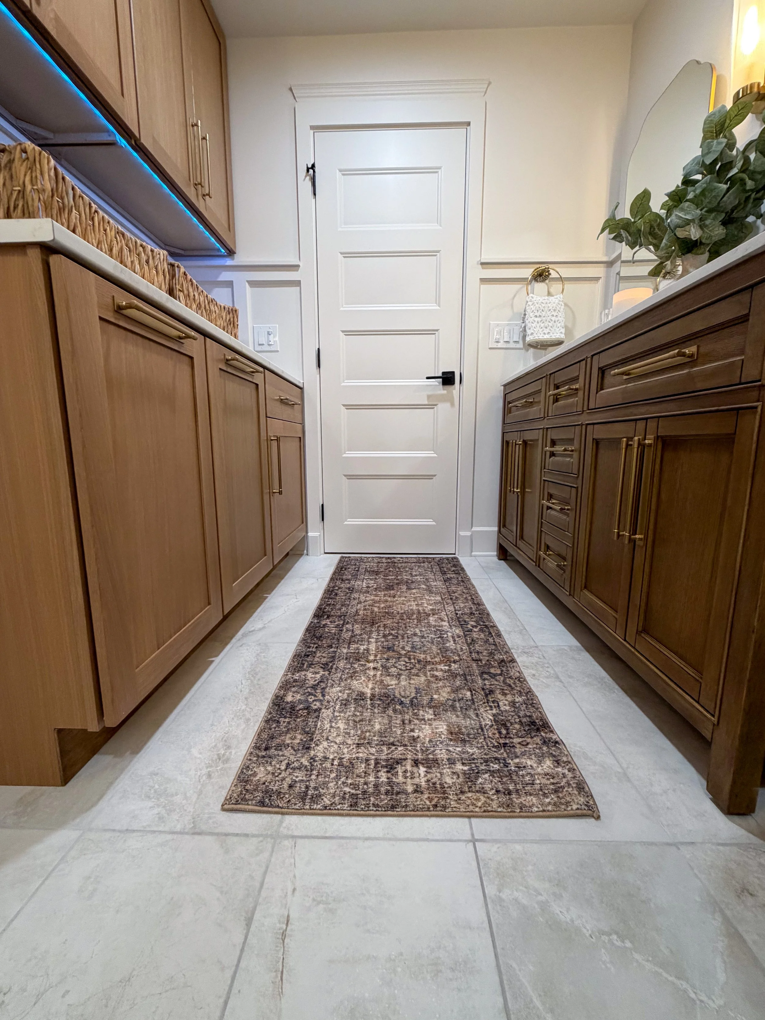 kids bathroom renovation, modern traditional bathroom, transitional bathroom design, family bathroom remodel, bathroom tile design ideas, bathroom storage solutions, interior design bathroom, timeless bathroom design, durable bathroom, arched shower