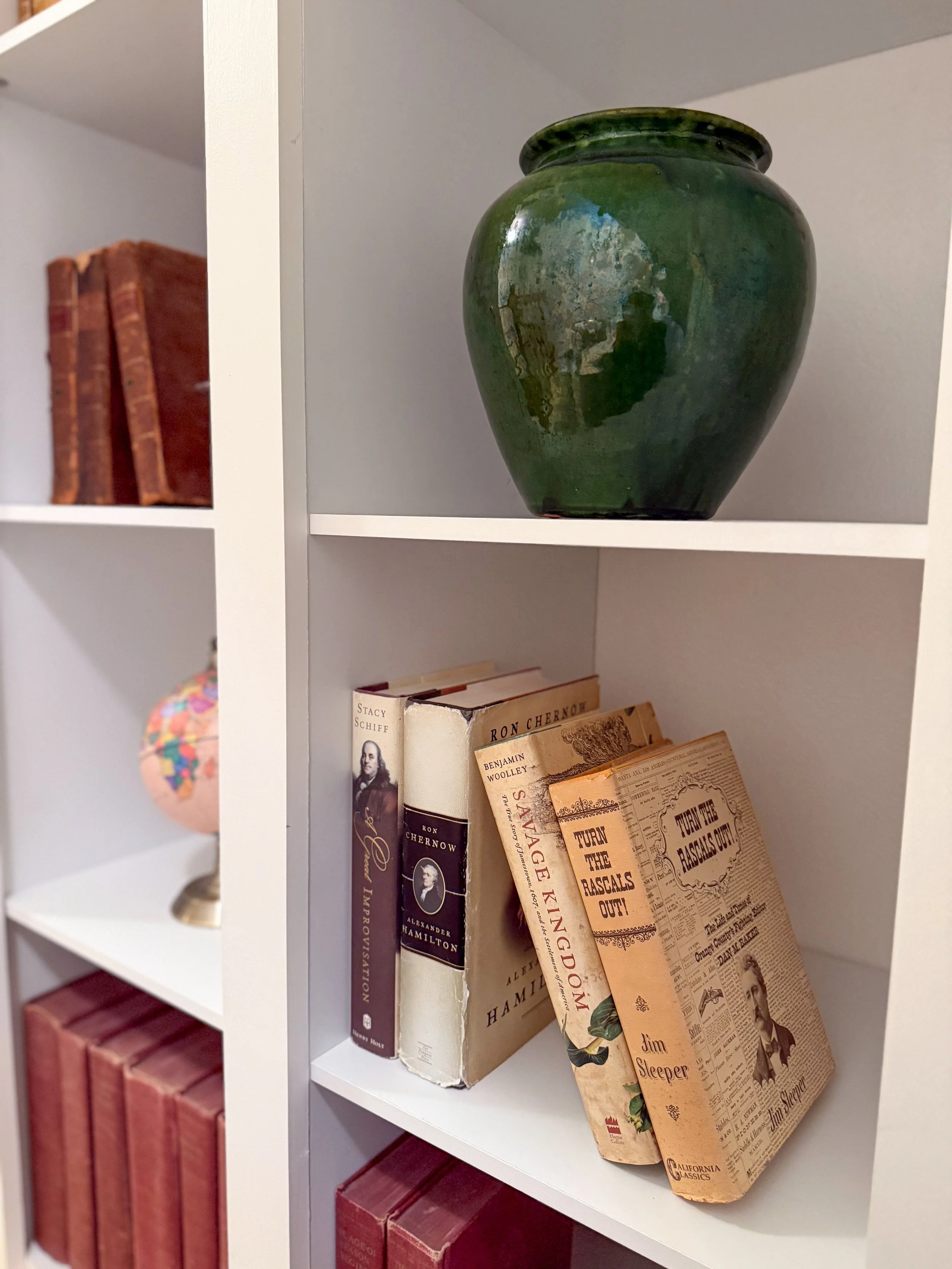 laundry room remodel, french country laundry room, built in storage, folding station, laundry clothes rod, cozy reading nook, open shelving, creative storage solutions, floating shelves decor, shiplap walls, tile flooring, butcher block countertop