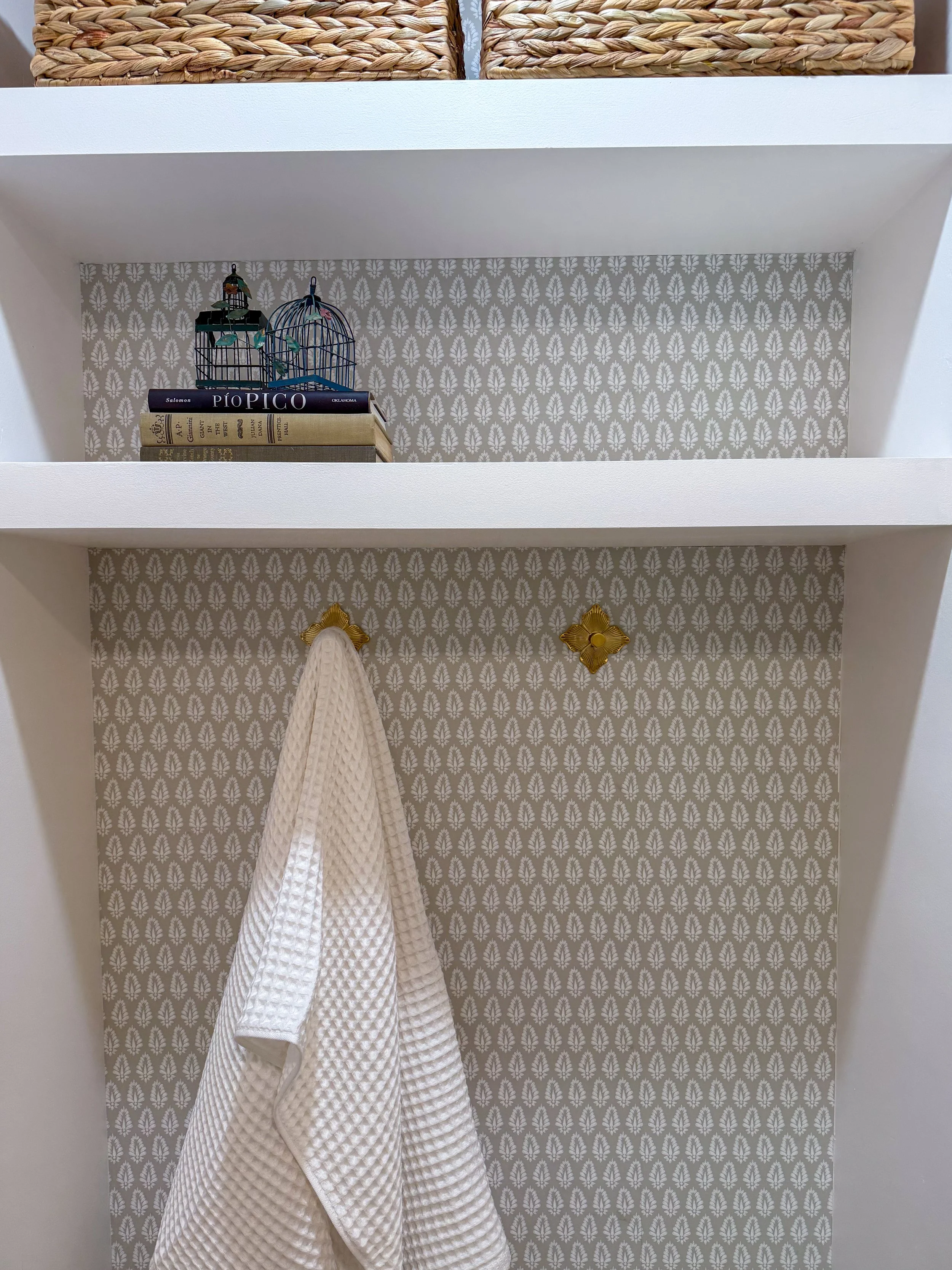 guest bathroom remodel, bathroom renovation reveal, full bathroom remodel before and after, small bathroom renovation ideas, luxury guest bathroom, French country bathroom design, Parisian style bathroom, patterned bathroom design, checkered tile