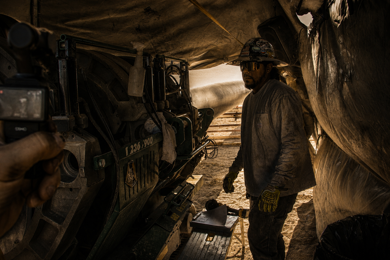 Fusion Operator in West Texas heat