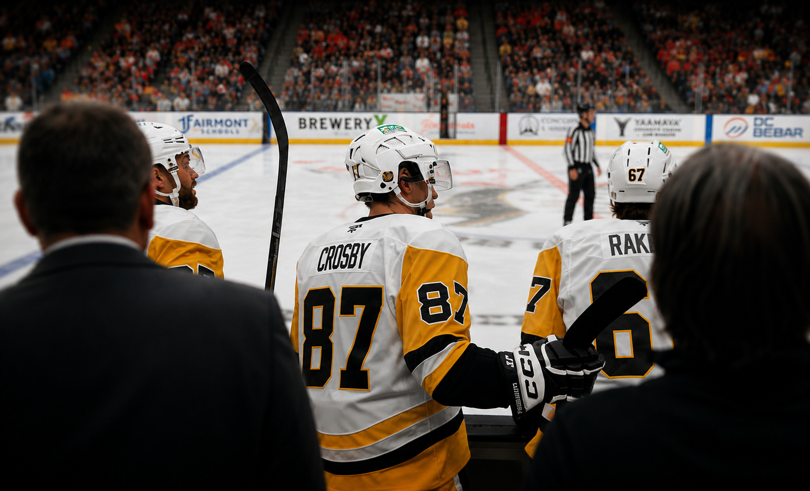 Sidney Crosby vs Anaheim Ducks