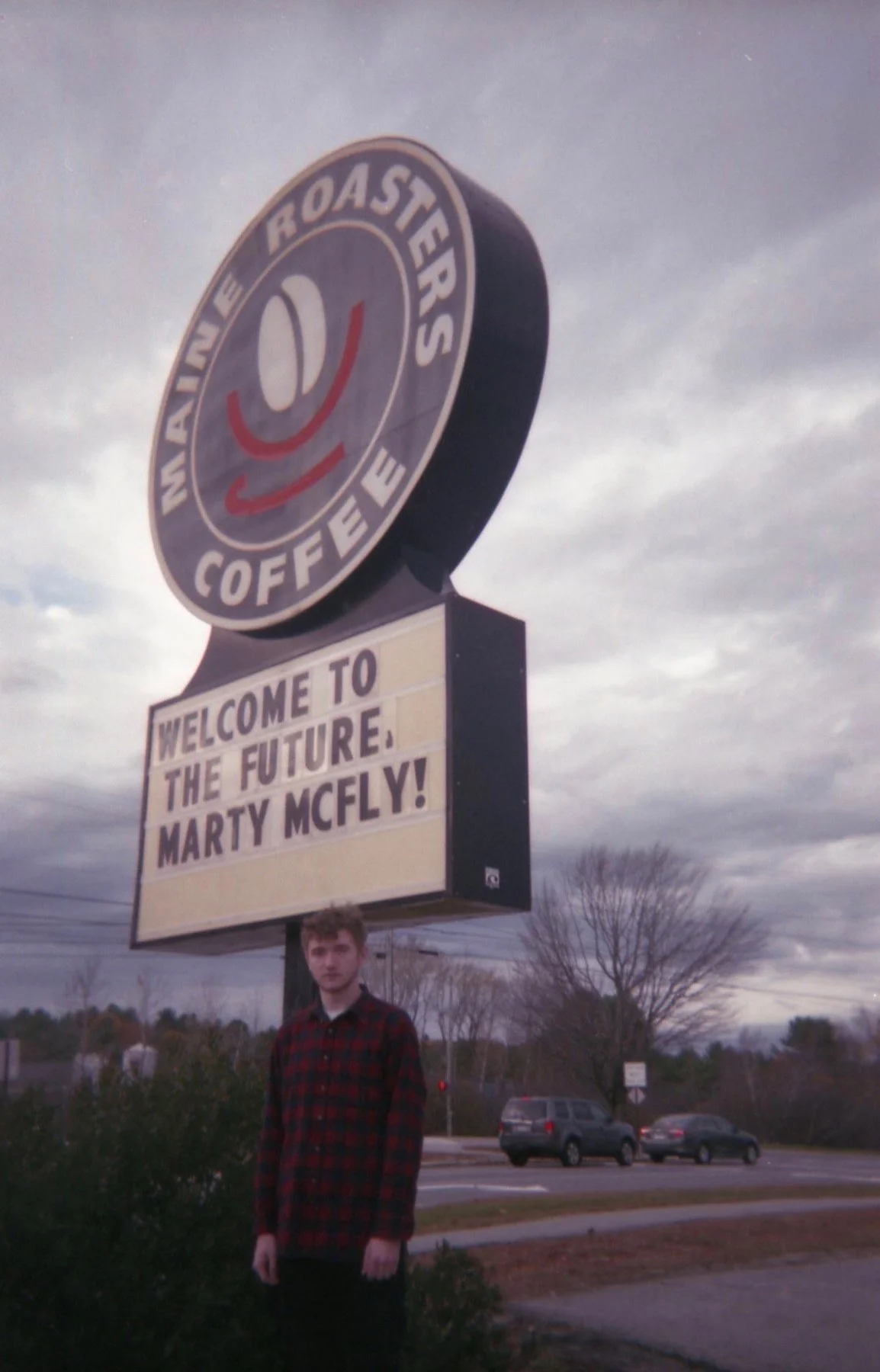welcome to the future marty mcfly! disposable.