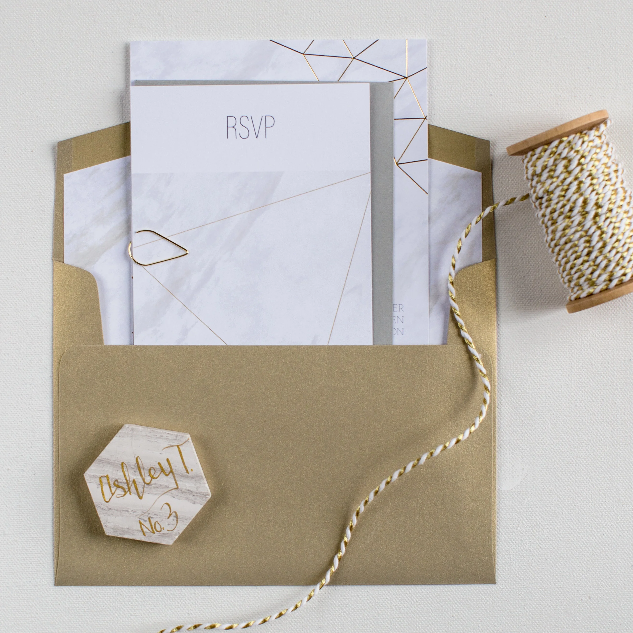 Geo Invitation in Envelope.jpg