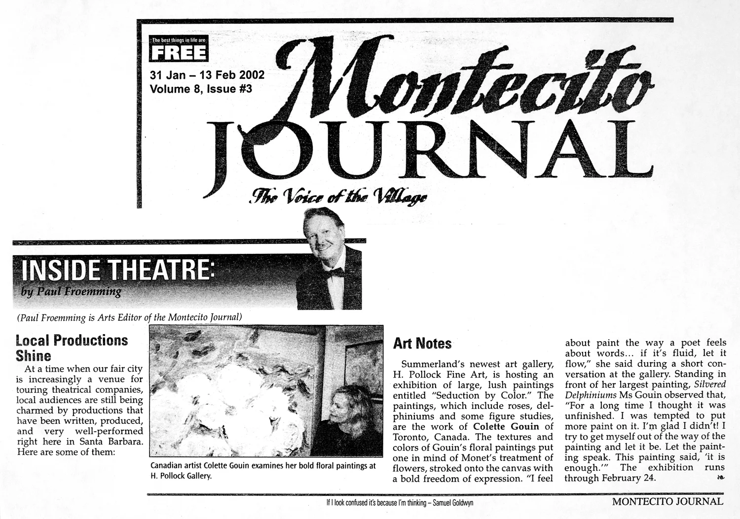 2002 Montecito Journal review