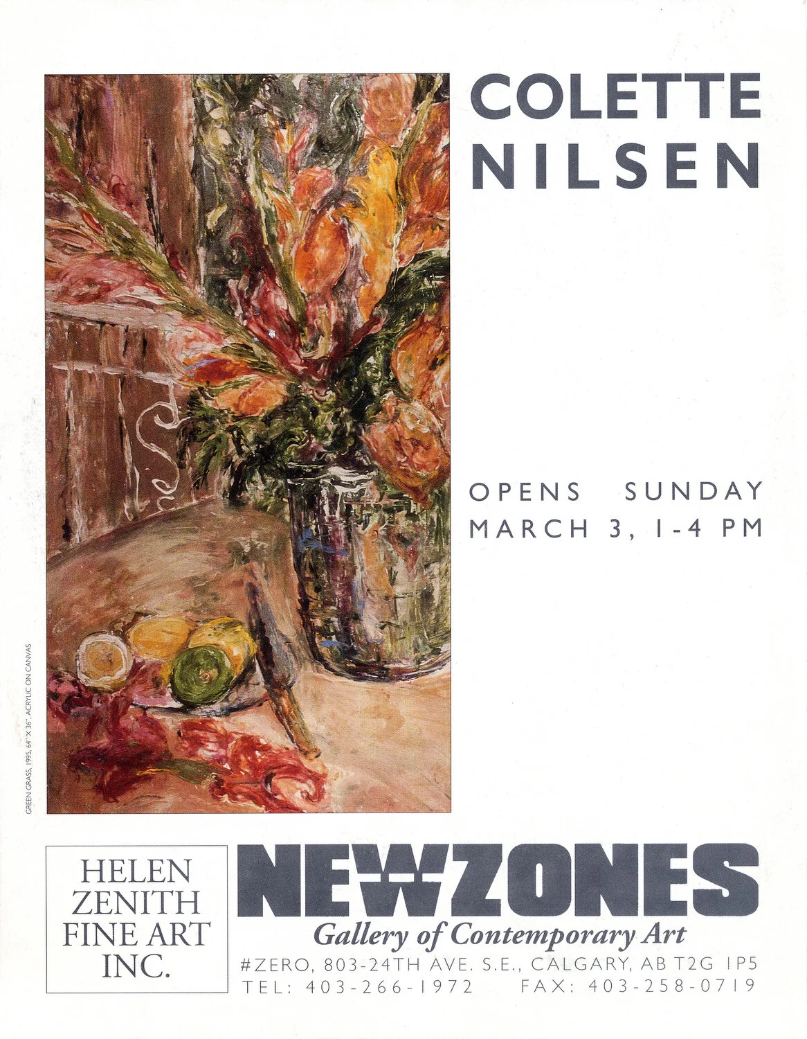 Still Life Exhibition, Calgary, Alberta