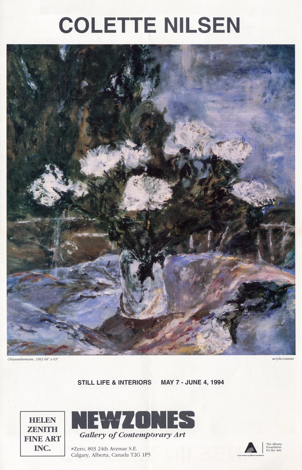 Interiors and Still Life Exhibition, Calgary, Alberta