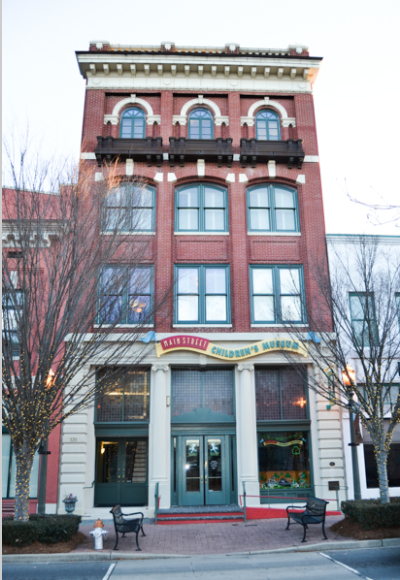 The Main Street Children’s Museum is now located on the first floor of the historic People’s Bank building
