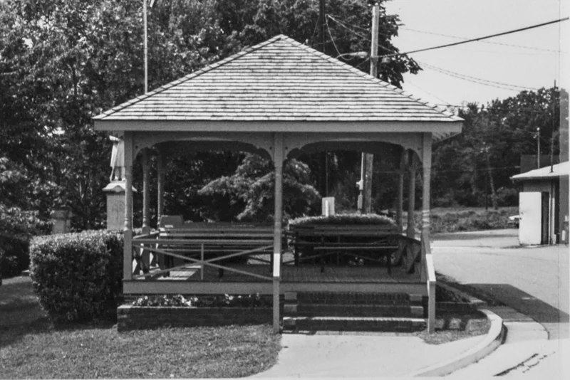 Circa 1980s - The Fort Mill Times reported on Aug. 18, 1910 - "There is a decided improvement in the appearance of the park, since the town a few days ago, invested in ....having the hedge trimmed and the grass mowed."
