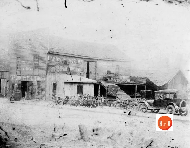 Early 20th century view of the location.