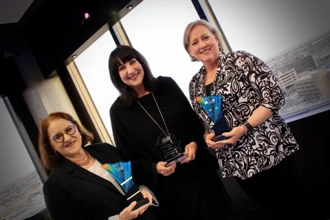 Beth Duke, Coco Duckworth, Jan Barker - 2018 Career & Lifetime Achievement