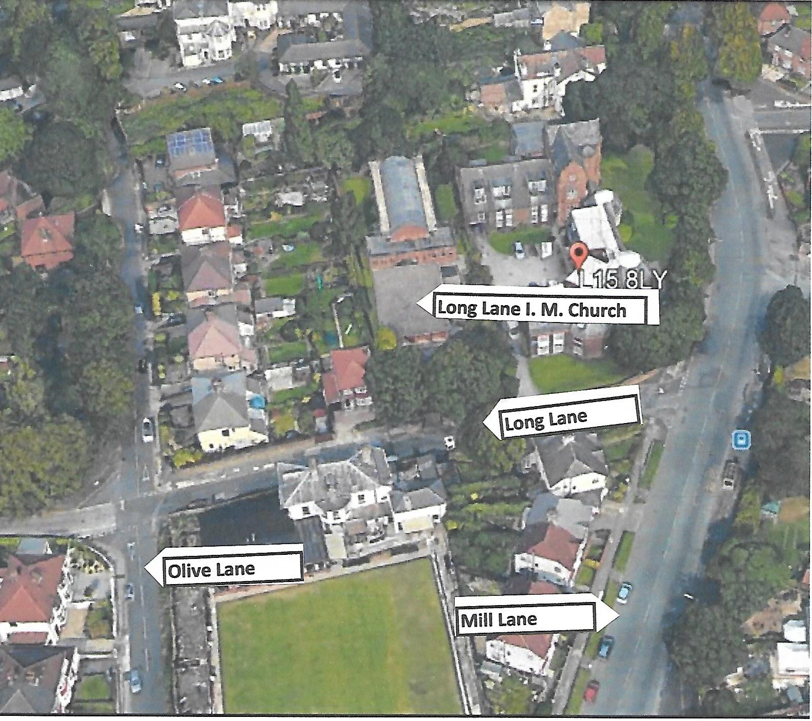 Map supplied by Google Earth 2018