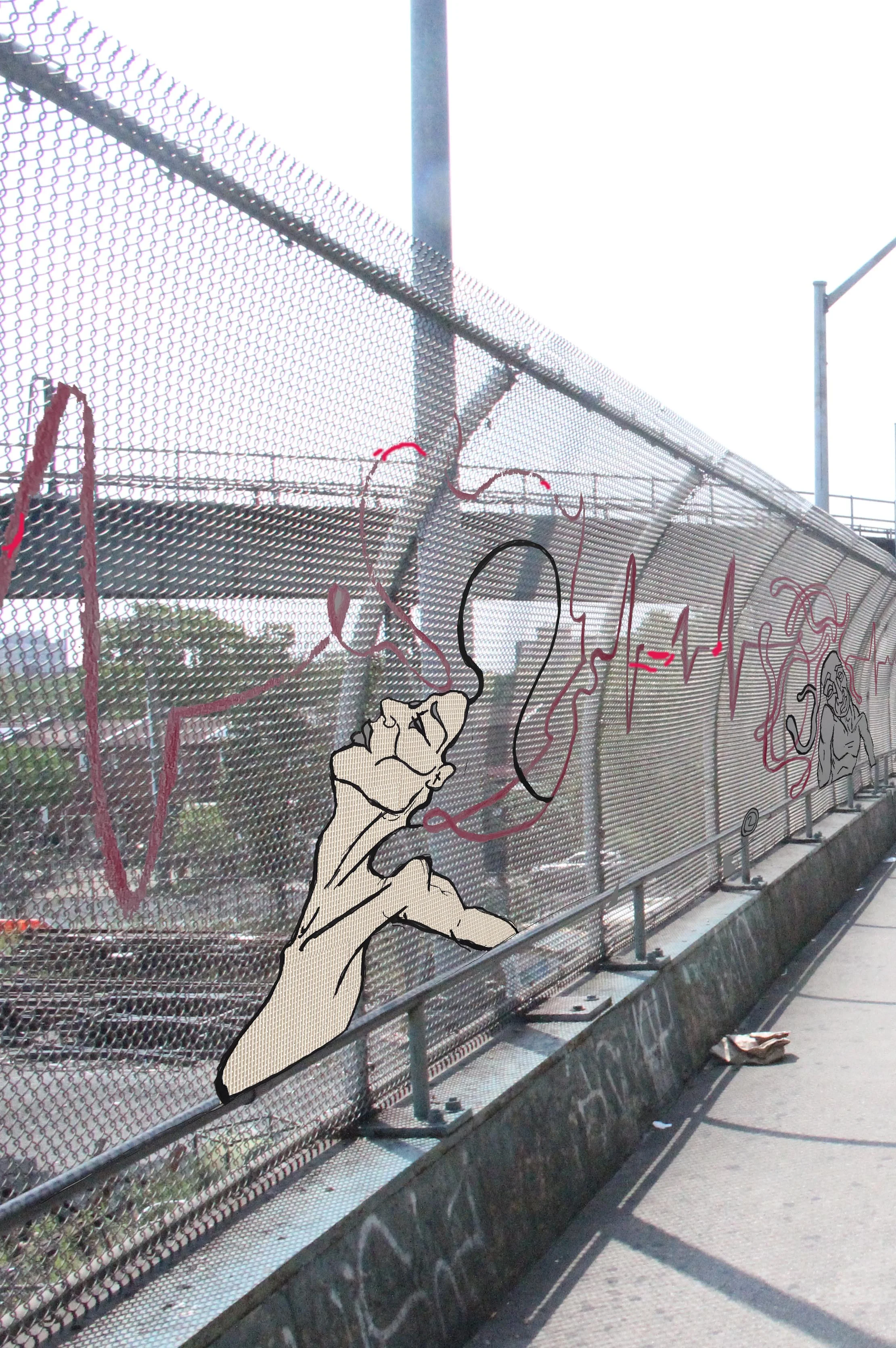 Rendering / SUBWAY STATION CONNECTION OF THE L, 2 & 3 TRAINS / EAST NY