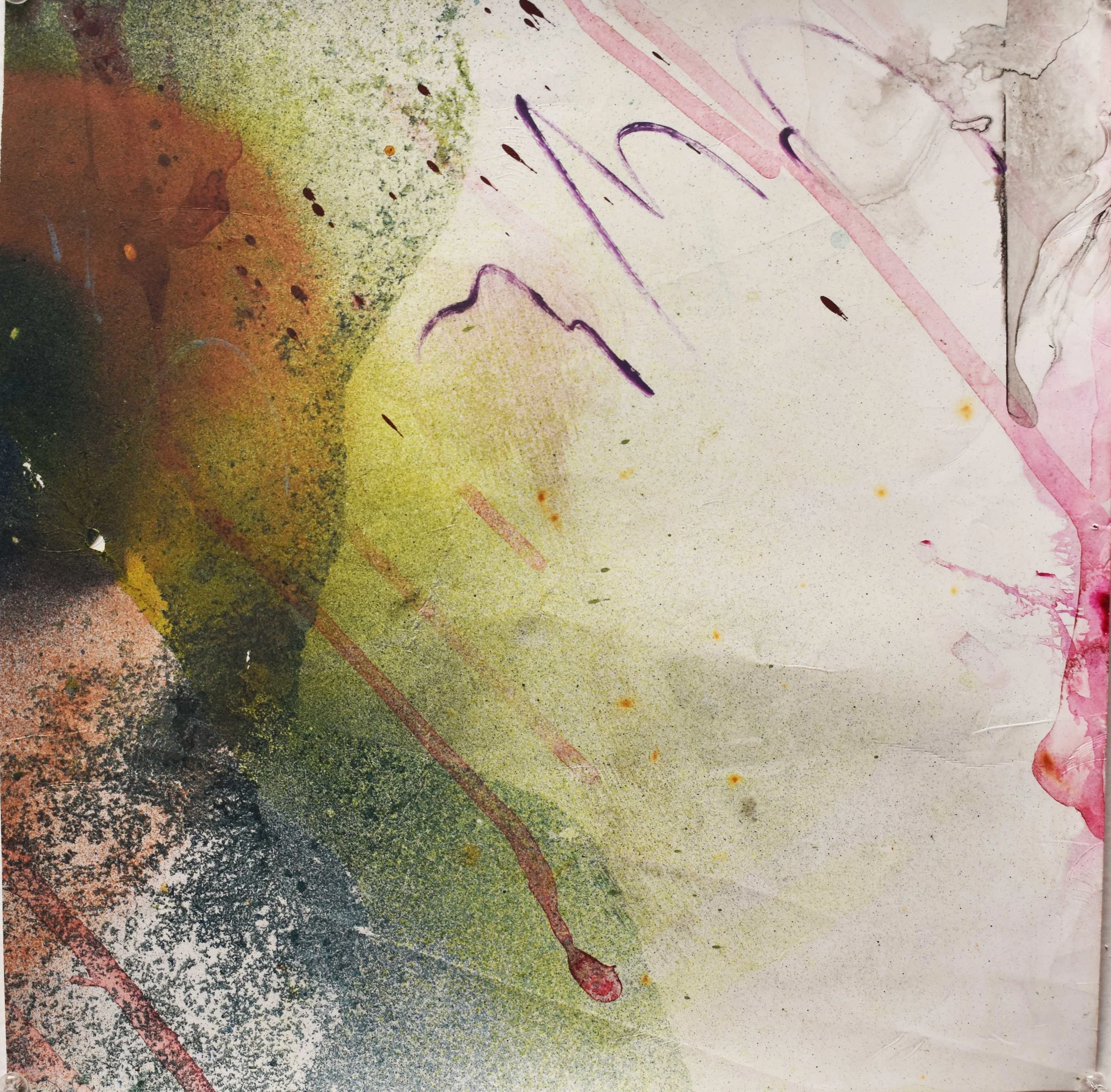  17. SIDE A  30 cm x 30 cm  $12,000 MXN  Acrylic ink on polypropylene 