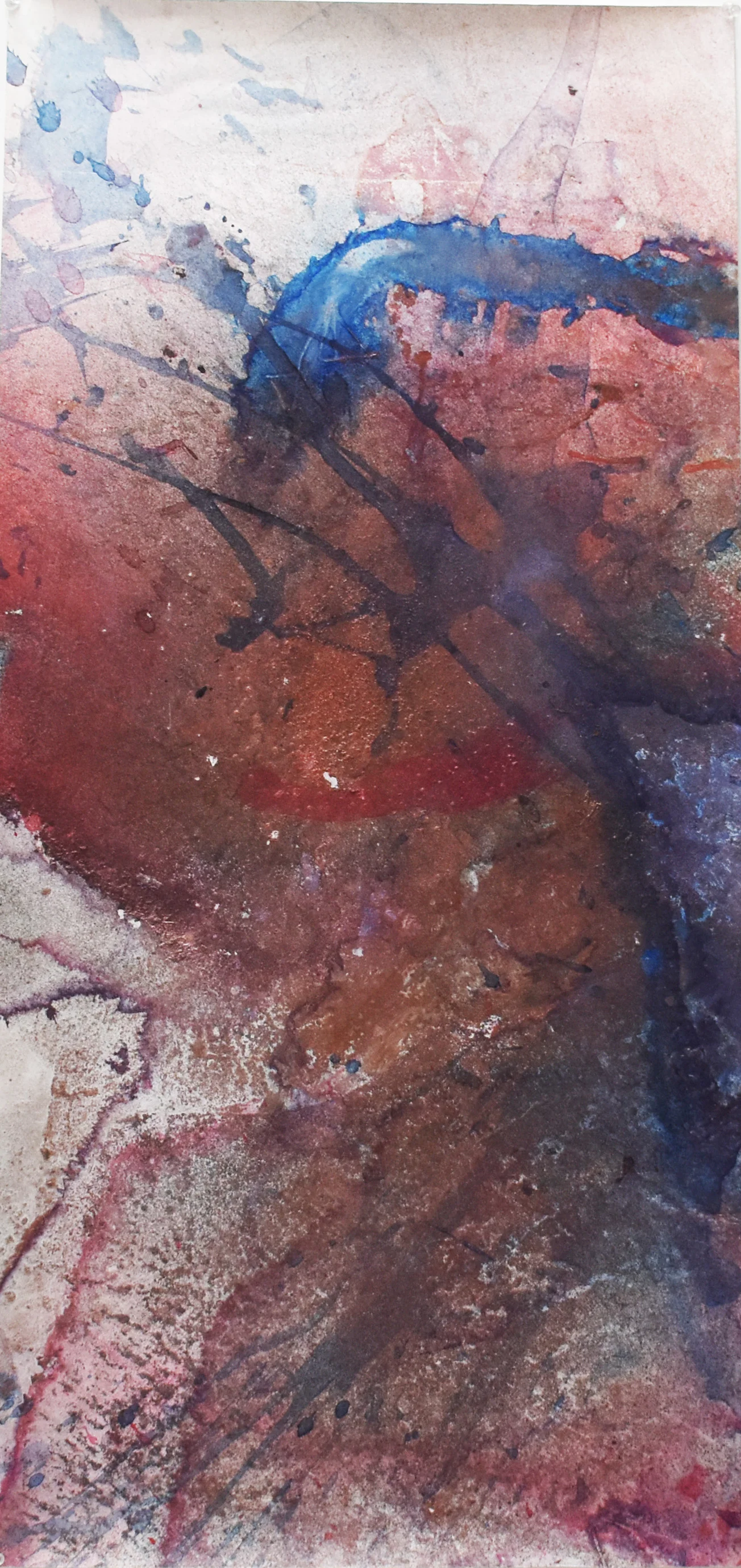  23.  47 cm x 62 cm *  $12,000 MXN  Acrylic ink on polypropylene 