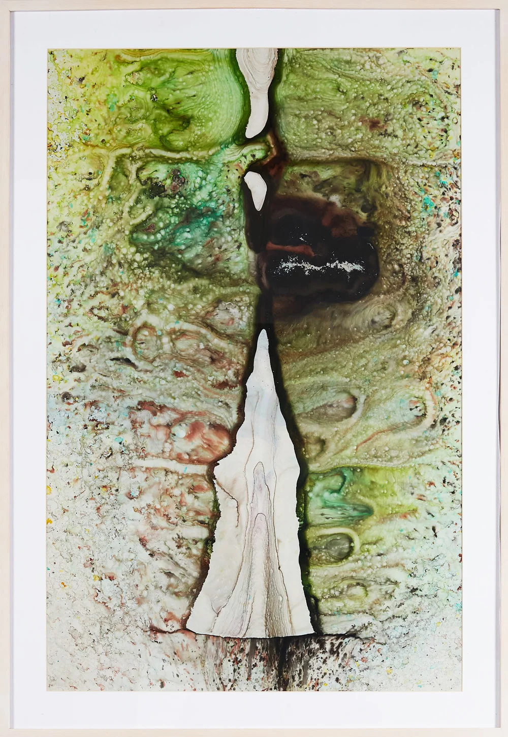  25.  63 cm x 50 cm *  $900 USD  Acrylic ink on polypropylene 