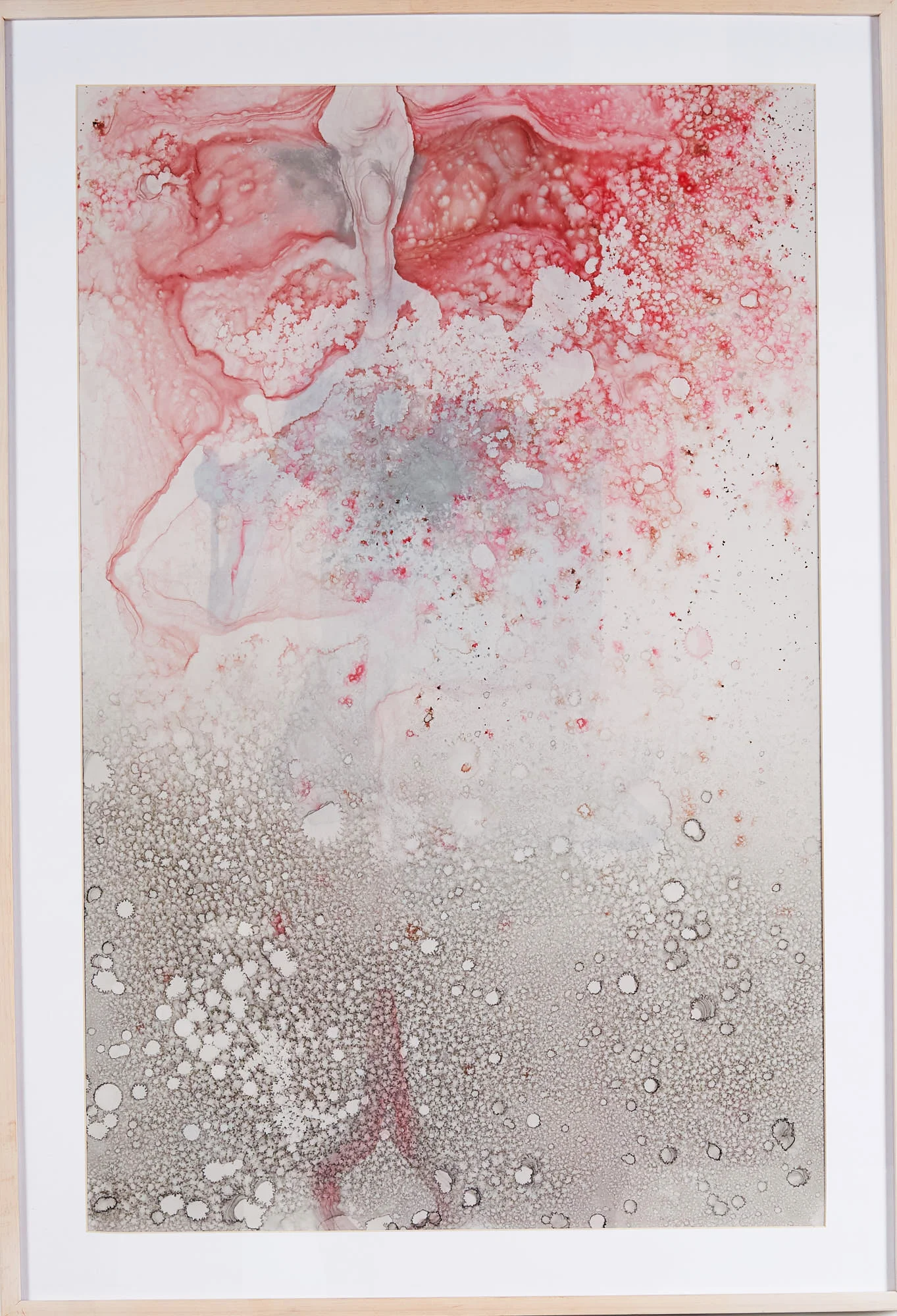  24.  63 cm x 50 cm *  $900 USD  Acrylic ink on polypropylene 