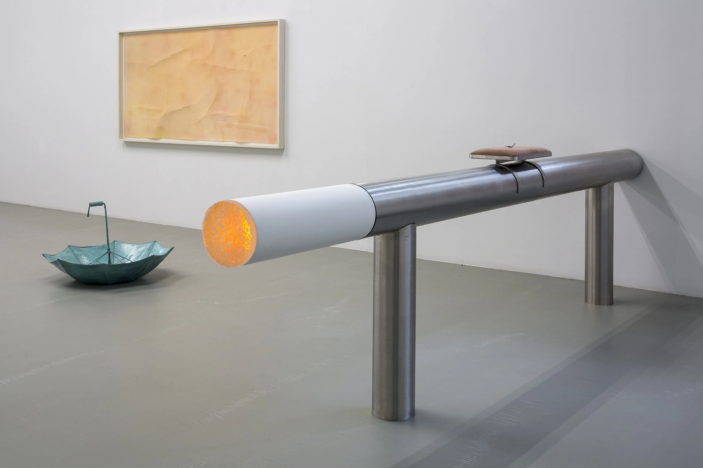  Guillaume Leblon   AEROSOL   Opening: September 7, 2019   On View: September 7 – October 25   Written by: Miguel Ochoa     Since the beginning of the 2000’s, Guillaume Leblon has explored the expanded field of sculpture. Through his diverse practice