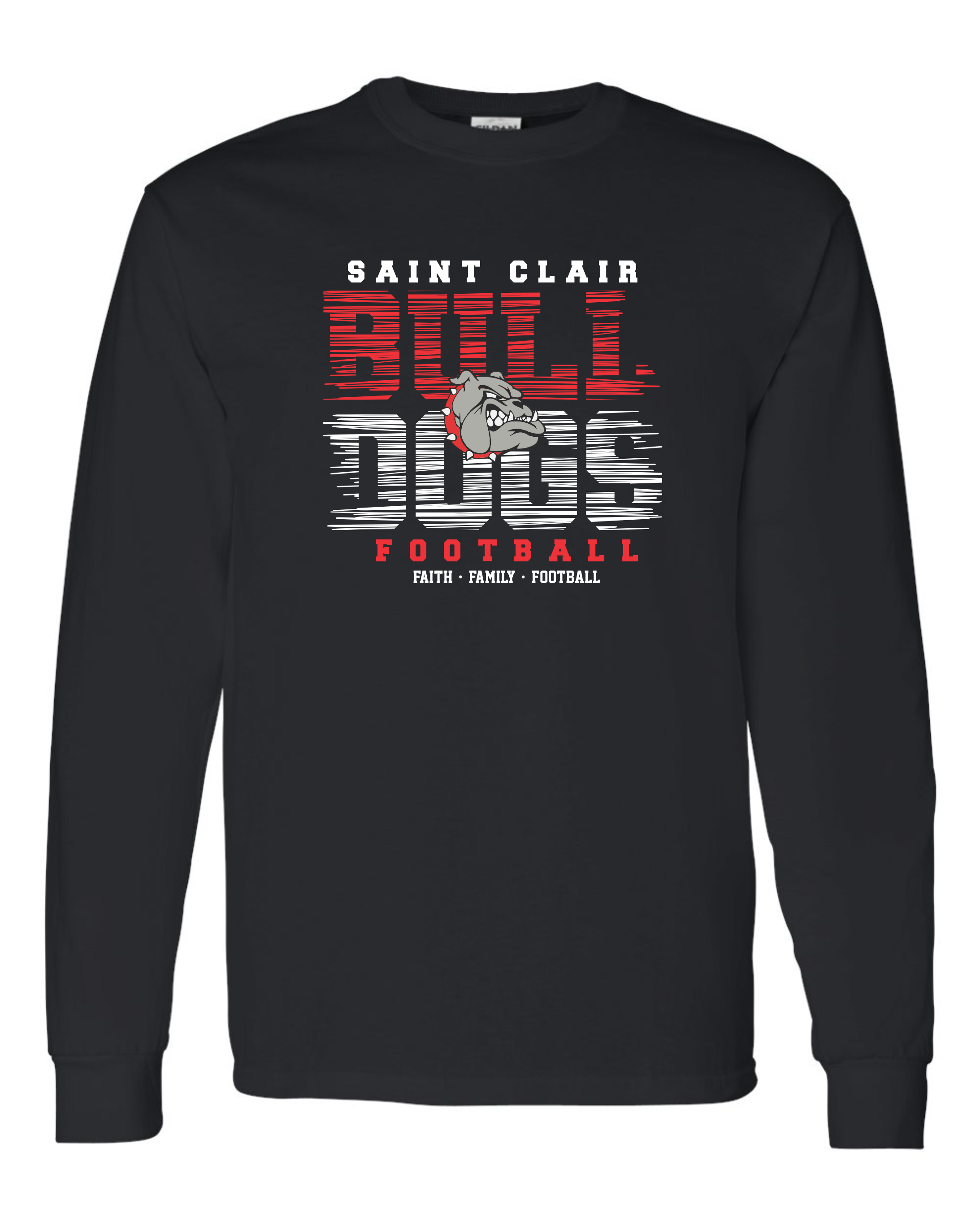Bulldog Football 26 long Sleeve.png